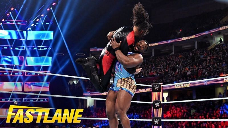 Big E slams Shinsuke Nakamura at Fastlane.